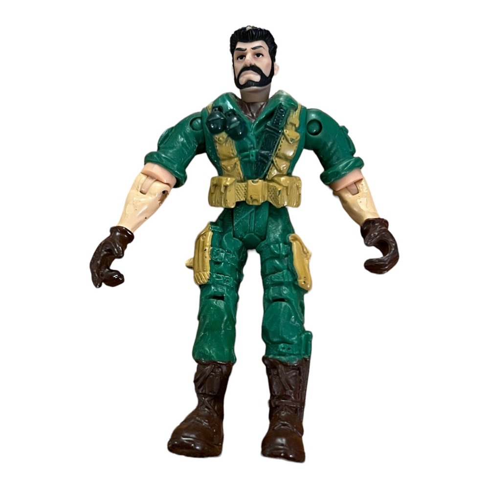 2003‎ Lanard The Corps Zader Crash Baptiste Action Figure Loose 4 Inches Tall